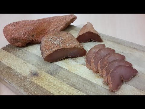 Видео: TAVUK PASTIRMASI RUSSIAN CHICKEN PASTRAMI Вяление
