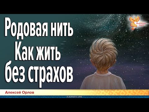 Видео: Родовая нить как жить без страхов. Алексей Орлов
