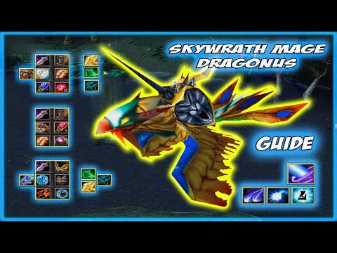 Видео: Skywrath Mage Dragonus Guide |80 минут пота, пришлось одеть куру что бы Вин | Кери Скай 1х9