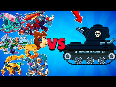 Видео: БОСС АРМАДА против ВСЕХ 25 ТАНКОВ в игре Hills of Steel