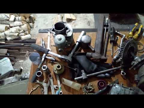 Видео: бензогенератор ГАБ-1-Т/230 вольт, дефектовка ДВС