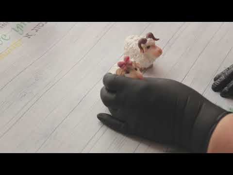 Видео: 3Д пряничные Пасхальные барашки...