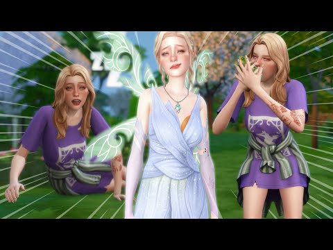 Видео: Стала бомжом в Sims 4, чтобы превратиться в фею