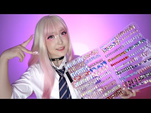 Видео: АСМР Накладные Ногти от Подружки 💅 ASMR RP (SUB)