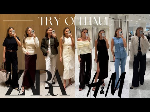 Видео: Новейшие ZARA и H&M ** | Примерка | **