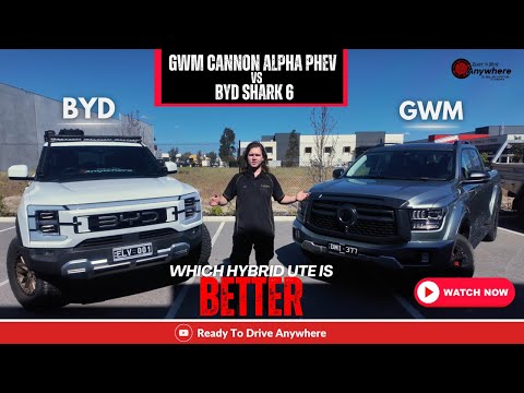 Видео: WORLD Shark 6 против GWM Cannon Alpha PHEV | Какой гибридный Ute победит?