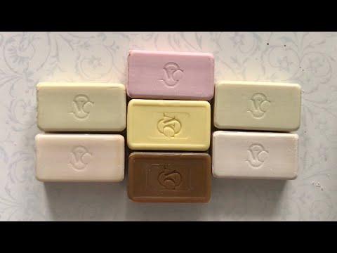 Видео: ASMR SOAP # 173/Cutting-collection of soap "Neva cosmetics"/Коллекция мыла «Невская косметика»