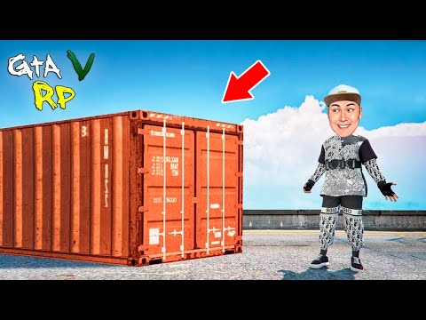 Видео: Бұл Контейнерде Не Бар ? Шок болдым! Полиция Жазылушылар Маған Наручник Тақты ✦ RADMIR GTA 5 RP