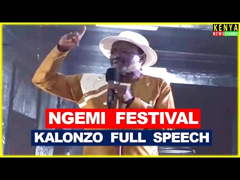 Видео: Калонзо в огне, когда он плохо разбирает Руто с Гачагуа на фестивале Нгеми в Тике