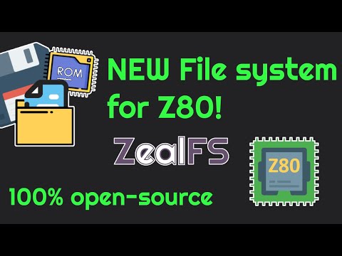 Видео: Новая файловая система для Z80! [Zeal 8-bit Computer]
