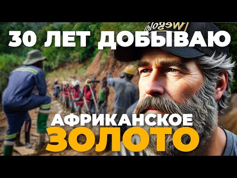 Видео: Как я стал золотодобытчиком! 30 лет в Африке! Золотая лихорадка в 2025 году
