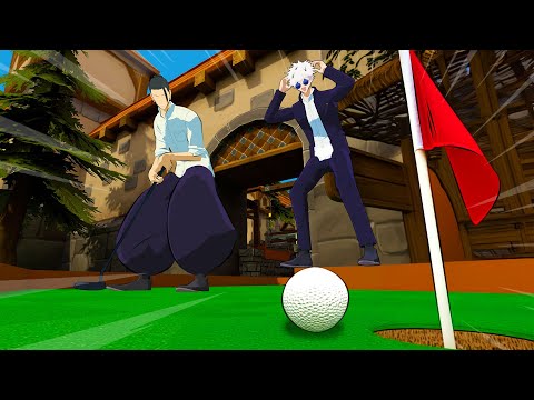 Видео: Годжо и Гето играют в гольф! (Дзюдзюцу Кайсен VR)