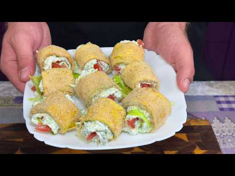 Видео: КАБАЧКОВЫЕ РУЛЕТИКИ БЕЗ подтеканий и майонеза! В ДУХОВКЕ ✅ ПРОЩЕ-ПРОСТОГО
