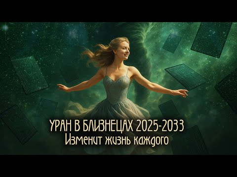 Видео: Уран🌪️ в Близнецах♊️ 2025 - 2033 - Изменит жизнь каждого