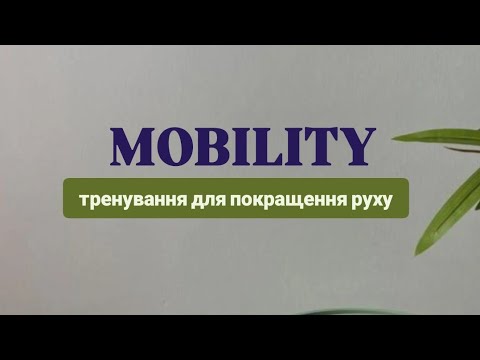 Видео: тренування для мобільності
