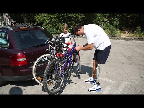 Видео: Александър Георгиев, търговец, с бедрена протеза с хидравлично коляно VGK, 2019 г.