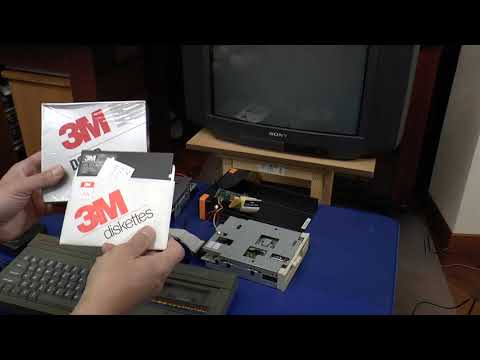 Видео: Тест четырех моих дисководов 5.25" на запись и чтение на PC и Spectrum