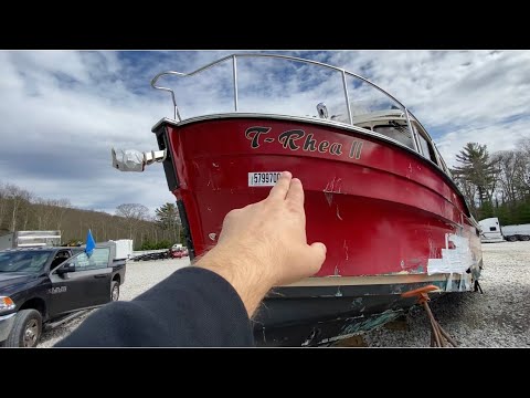 Видео: Обзор утопленного катера , по запросу подписчиков! Американский аукцион катера , авто и техника‼️