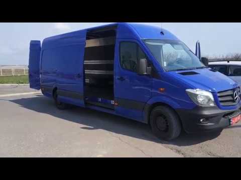 Видео: Mercedes-Benz Sprinter 313 CDI MAXI 2015 року з Німеччини