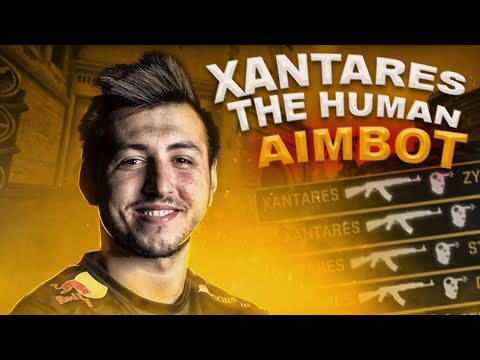 Видео: КСАНТАРЕС ЧЕЛОВЕК-АИМБОТ.XANTARES CS:GO MONTAGE.