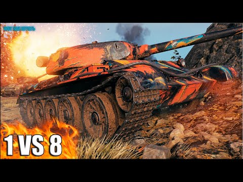 Видео: Т-54 обр. 1 против ВОСЬМЕРЫХ 🤘 World of Tanks лучший бой