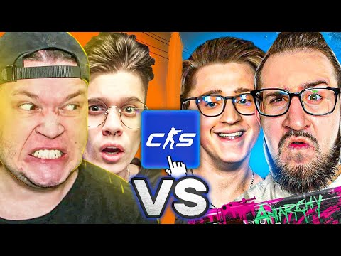 Видео: НАПАРНИКИ ПРОТИВ ОЛЕГА И АНДРЕЯ в CS2 С УРАГАНОМ - Битва 2x2 Counter Strike 2