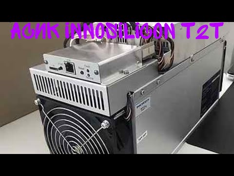 Видео: Асик innosilicon t2t (энергопотребление)