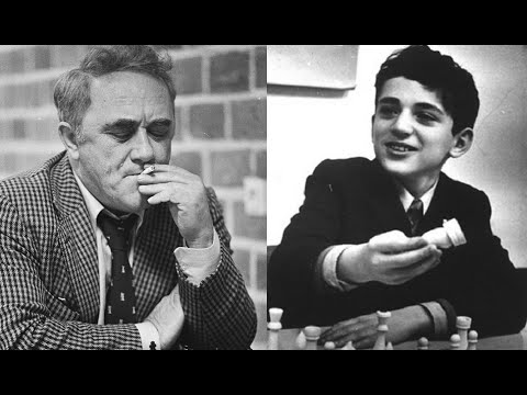Видео: Е.Геллер-Г.Каспаров: Самая первая партия 15-летнего Каспарова в чемпионатах СССР! Шахматы