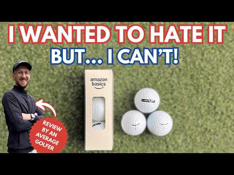Видео: Мяч для гольфа Amazon Basics: я хотел его возненавидеть, но не могу! Отзыв среднестатистического ...