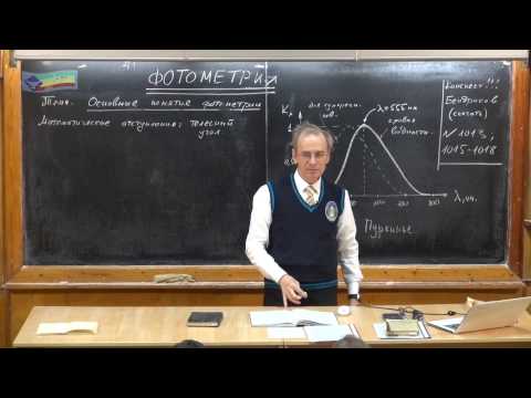 Видео: Урок 408. Основные понятия фотометрии - 1