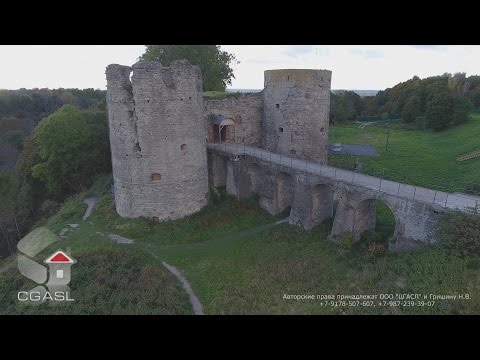 Видео: Аэросъемка Копорской крепости