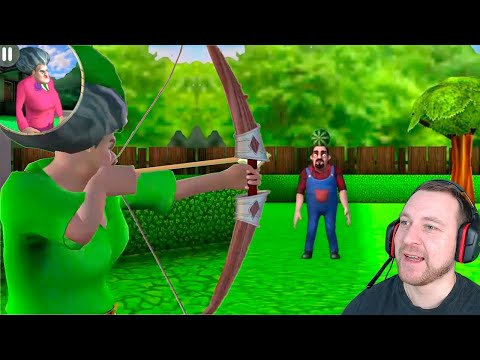 Видео: МИСС ТИ СТАЛА РОБИН ГУДОМ Прохождение игры Scary Teacher 3D