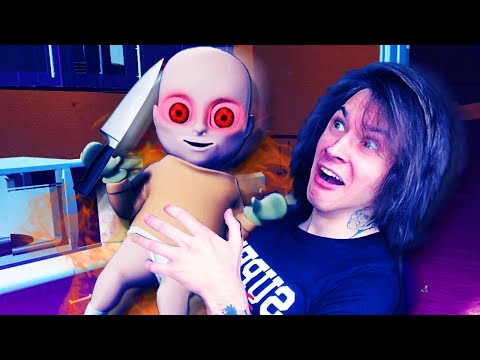 Видео: МОЙ РЕБЁНОК ЧУТЬ НЕ ЗАРЕЗАЛ МЕНЯ! (BABY IN YELLOW)