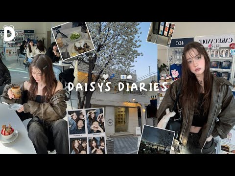 Видео: DAISY’S DIARIES: пикник на хангане, кофейни, цветение вишни, учеба💤☁️