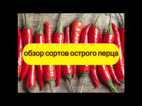 Видео: Обзор сортов острого перца. Какие планы на следующий год и от каких сортов откажусь вовсе.