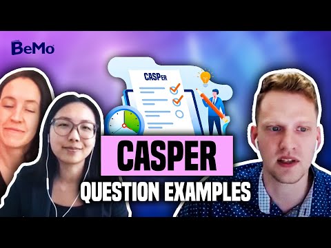 Видео: Примеры вопросов CASPer, которые вам НУЖНО знать — BeMo Academic Consulting
