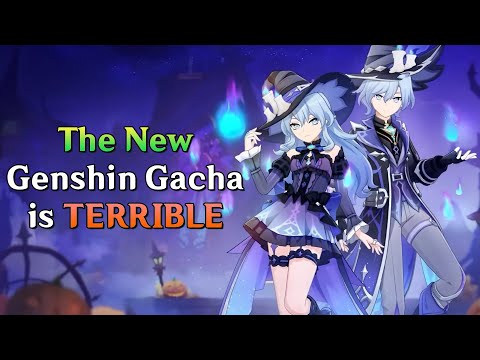 Видео: Новая косметика Genshin Impact Gacha — УЖАСНАЯ
