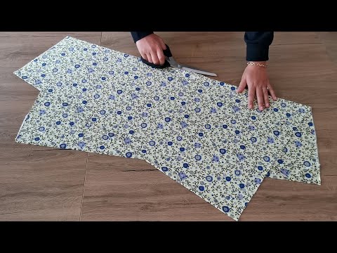 Видео: Очень удобный пошив юбки без выкройки / может шить даже не портной