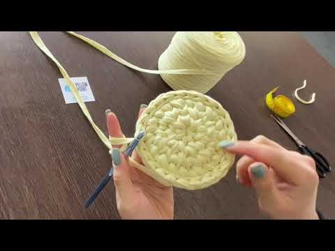 Видео: Как да си изплетем панерче, само за 30 минути? How to crochet basket for half an hour? TUTORIAL