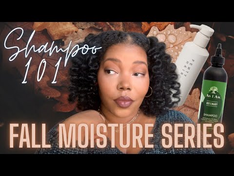 Видео: Осенняя увлажняющая серия | Шампунь 101 и мои лучшие очищающие средства для здоровых локонов