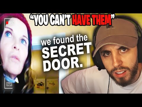 Видео: Тревожный момент: 25 пропавших детей были обнаружены за секретной дверью