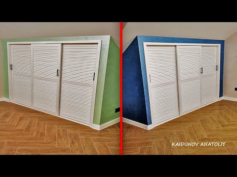 Видео: Шкаф-купе из гипсокартона СДЕЛАЛ САМ дешевле в 3 раза