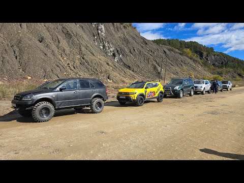 Видео: 🆘️Экстремальное бездорожье с зимней резиной и Duster 1.2-Kia Sorento-Toyota Land Cruiser-Vitara📽🖼...
