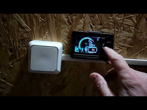 Видео: установка и работа китайской автономки ЛУНФЕЙ в помещении.