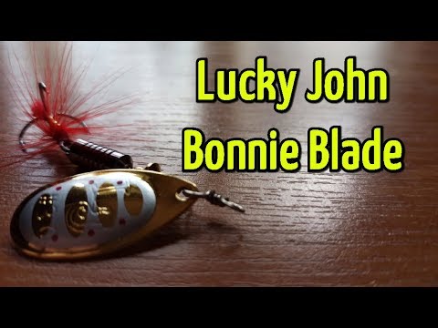 Видео: Уловистая вращающаяся блесна Lucky John Bonnie Blade