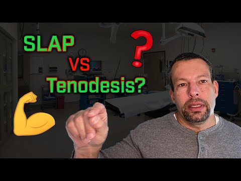 Видео: Стоит ли восстанавливать SLAP или делать тенодез бицепса? Новая информация. Другой ответ?