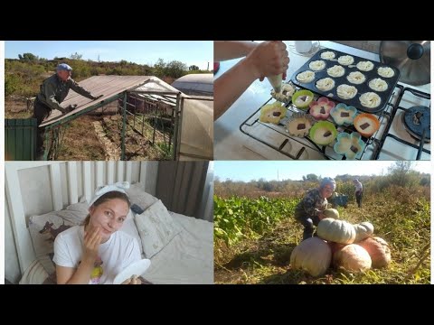 Видео: ПОКА МУЖЧИНЫ РАБОТАЮТ, Я ОТДЫХАЮ )))🙈🤱🌱🐄🐖🐓🧘🤗