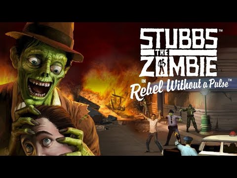 Видео: Мозггииии... ИгроФильм: Зомби Стаббс Бунтарь Без Пульса/ Stubbs the Zombie in Rebel Without a Pulse/