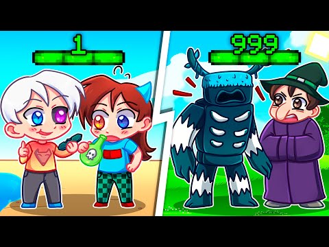 Видео: 😨 Майнкрафт но МЫ ПРЕВРАЩАЕМСЯ В МОБОВ Которых Съедаем!