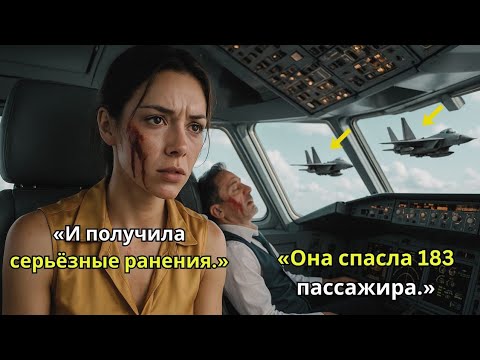 Видео: «Она спасла 183 жизни во время крушения — пока пилоты F-22 не услышали её позывной и не оцепенели.»